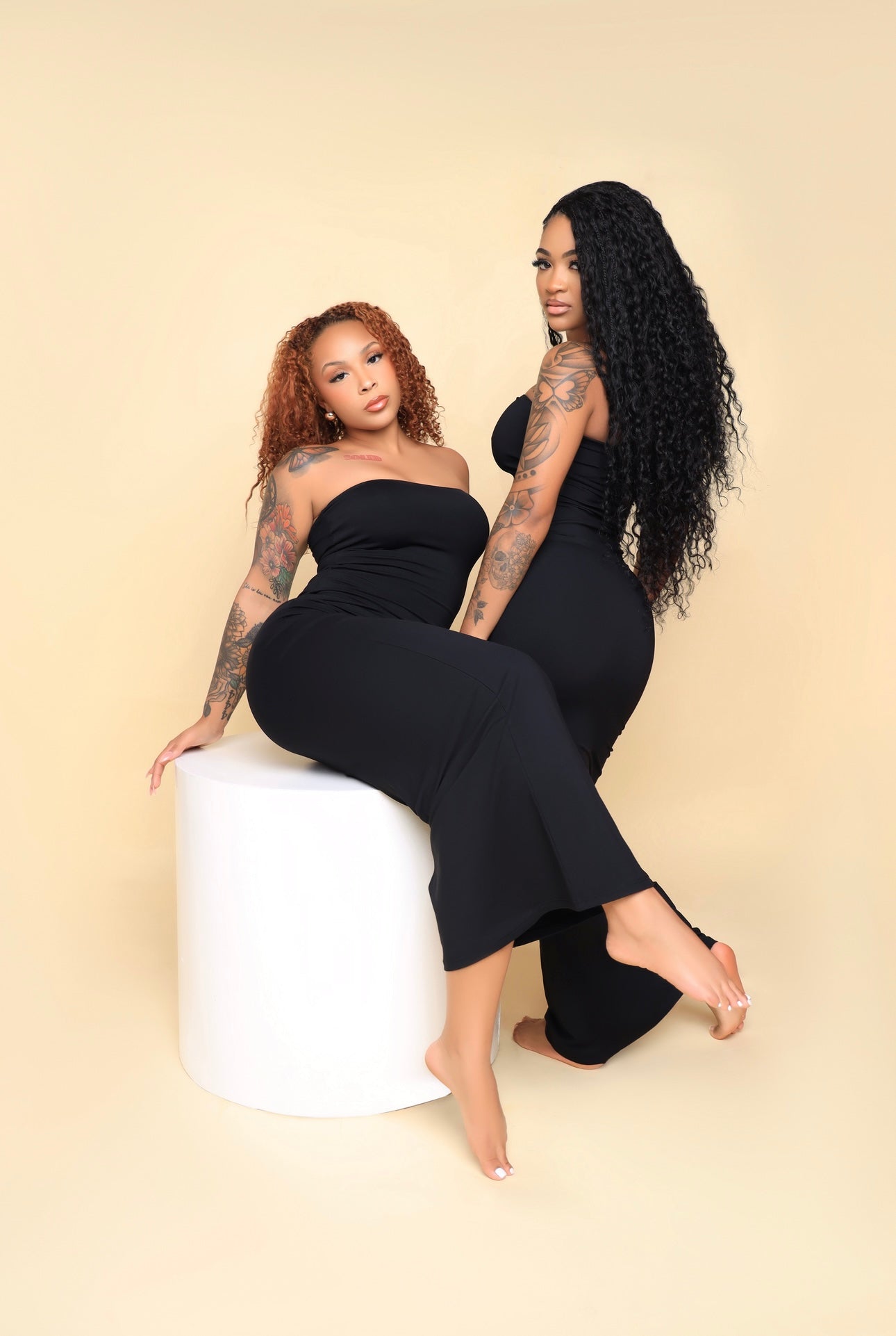 Black Essentials Tube Dress