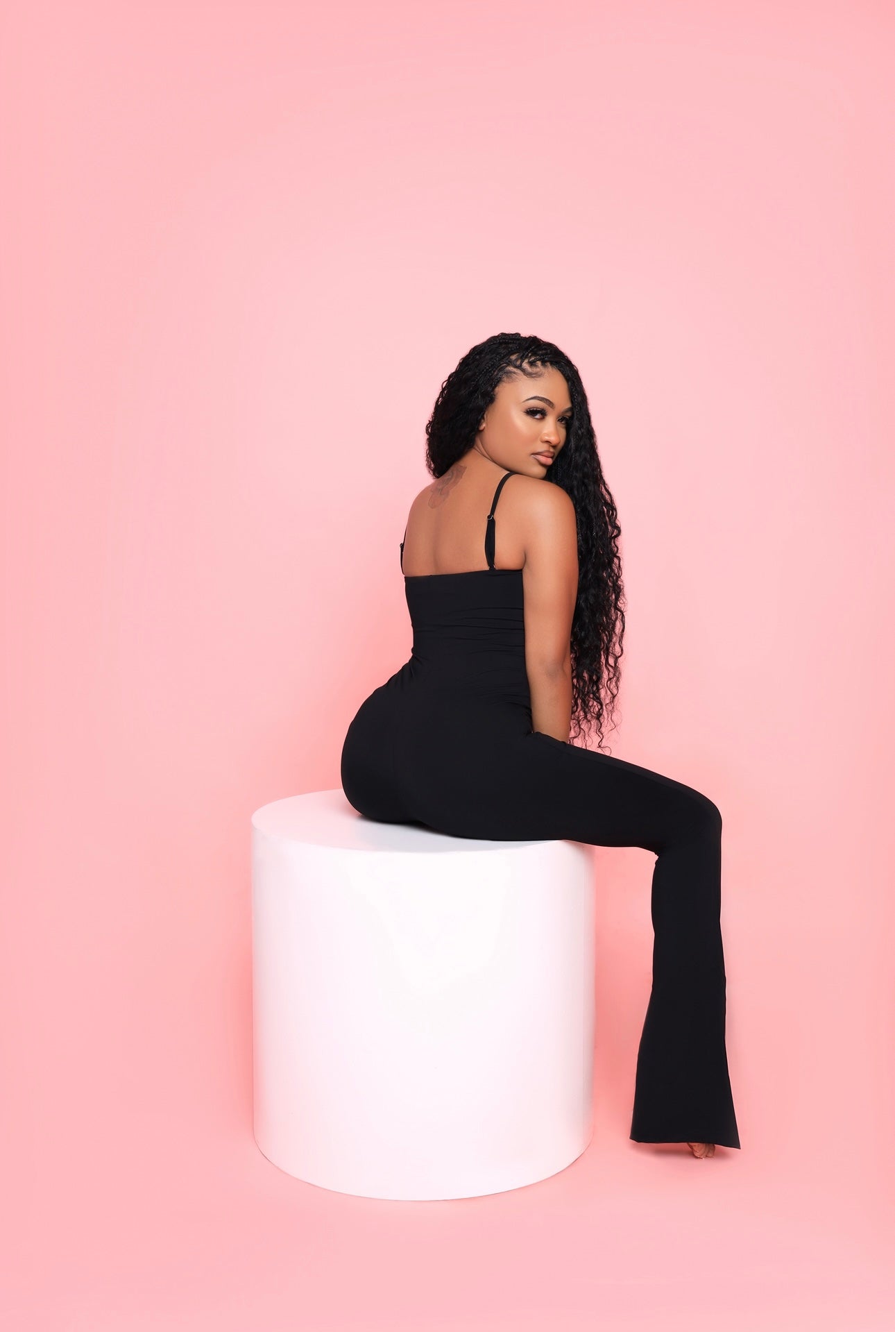 Black Essentials One-piece Long