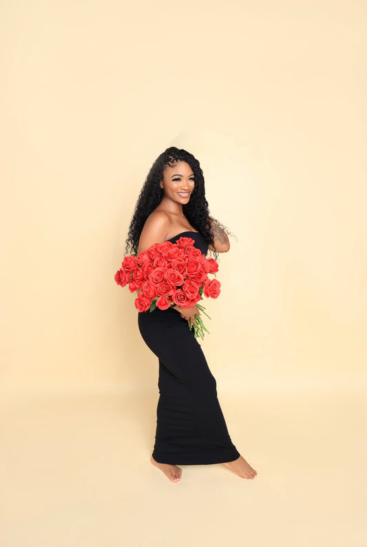 Black Essentials Tube Dress